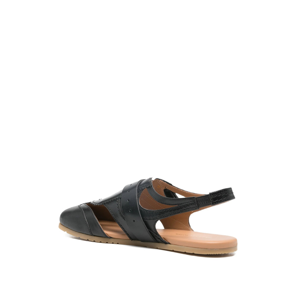 Dries Van Noten Black Sandals Men DRIES VAN NOTEN