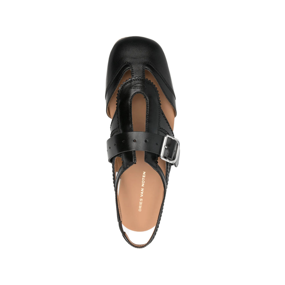 Dries Van Noten Black Sandals Men DRIES VAN NOTEN