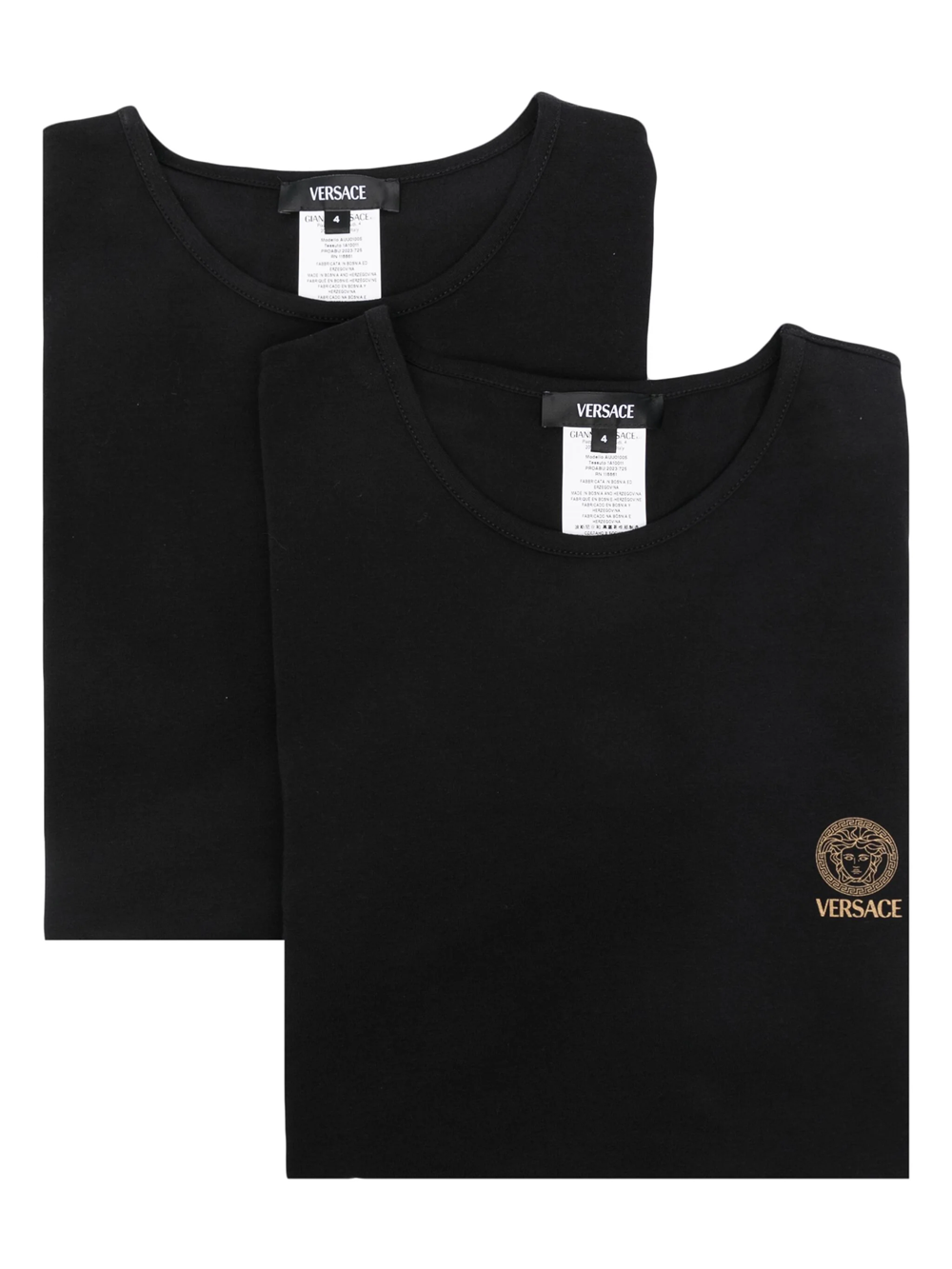 Versace Men T-Shirt With Medusa Print VERSACE