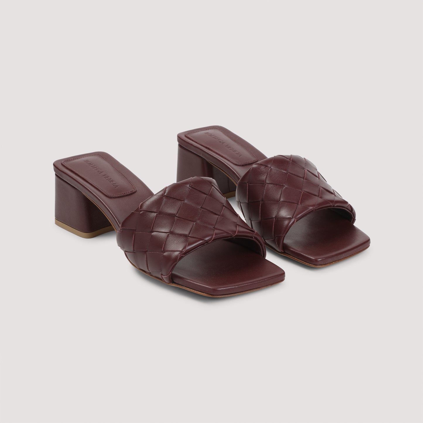 Bottega Veneta Kitten Heel Mule Sandal Women BOTTEGA VENETA