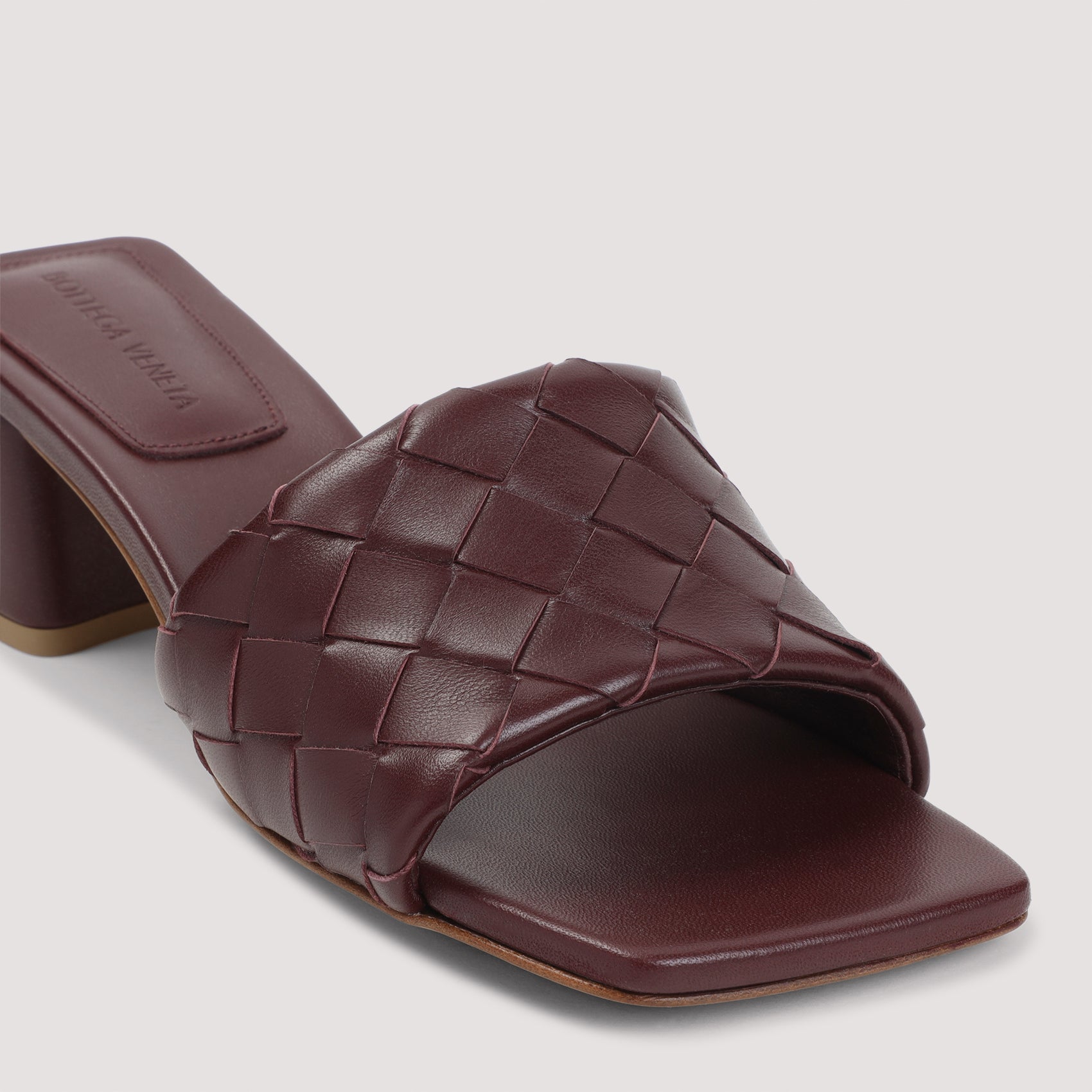 Bottega Veneta Kitten Heel Mule Sandal Women BOTTEGA VENETA