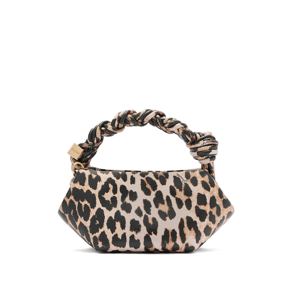 Ganni Brown Satchels & Cross Body Bags Women GANNI