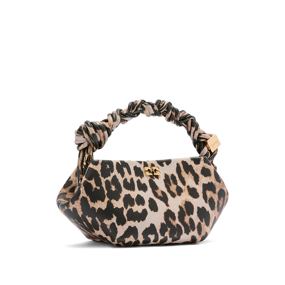 Ganni Brown Satchels & Cross Body Bags Women GANNI