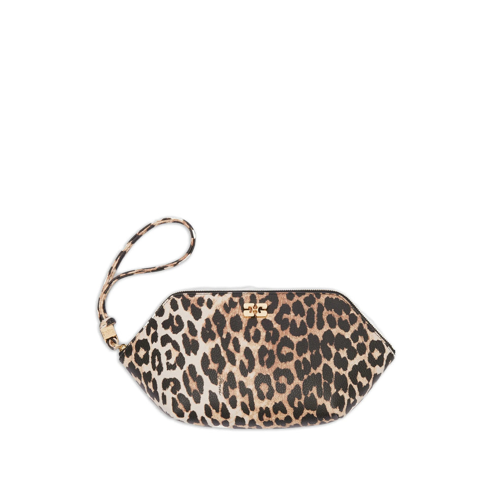 Ganni Brown Tote Bags Women GANNI