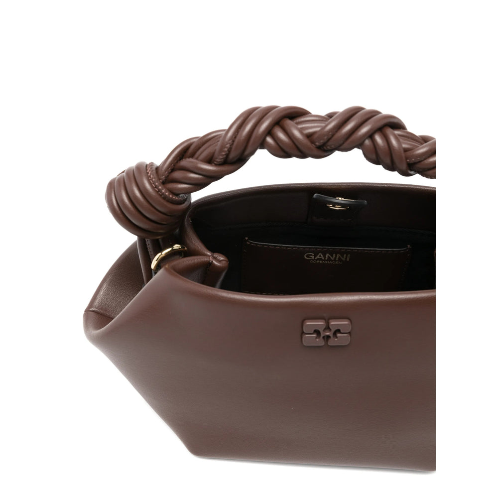 Ganni Brown Satchels & Cross Body Bags Women GANNI