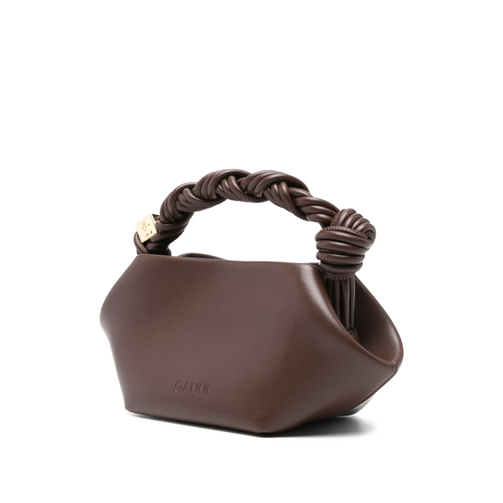 Ganni Brown Satchels & Cross Body Bags Women GANNI