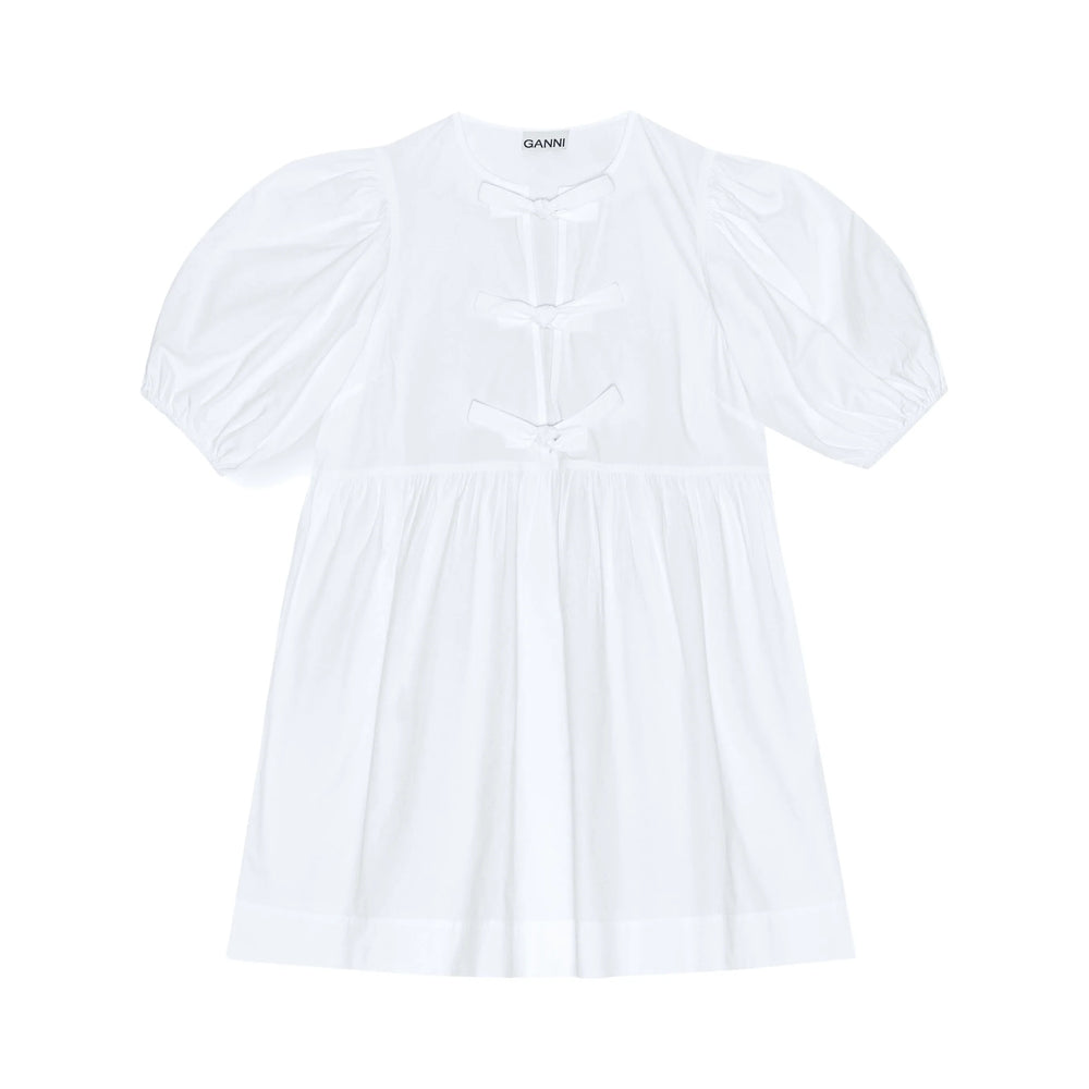 Ganni White Dresses - Day Dresses Women GANNI
