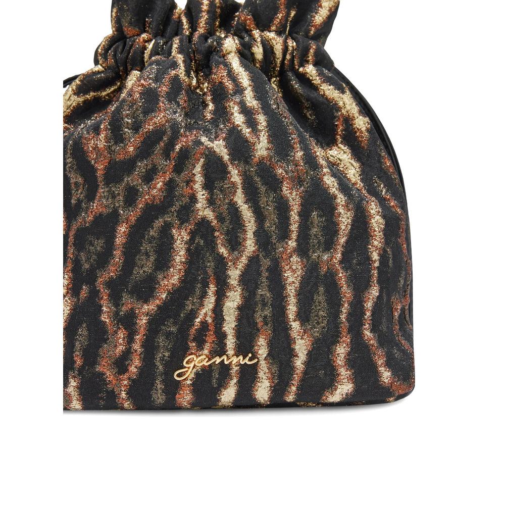 Ganni Black Tote Bags Women GANNI