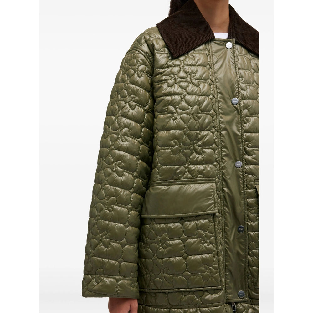 Ganni Green Jackets Women GANNI