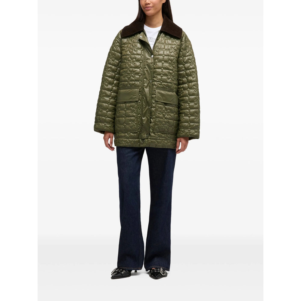 Ganni Green Jackets Women GANNI