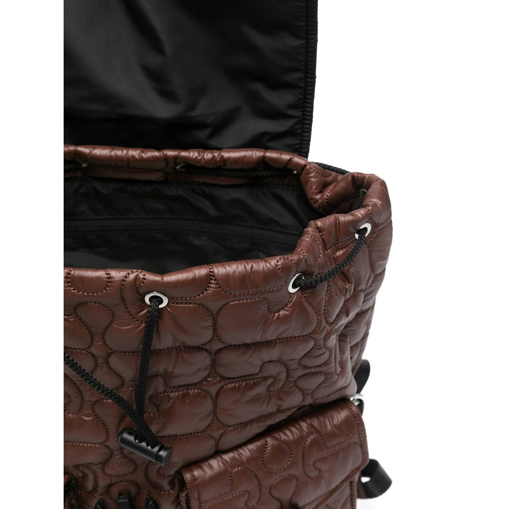 Ganni Brown Backpacks Women GANNI