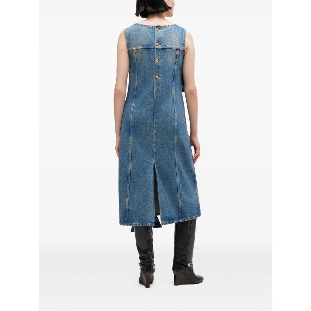 Ganni Blue Dresses - Day Dresses Women GANNI