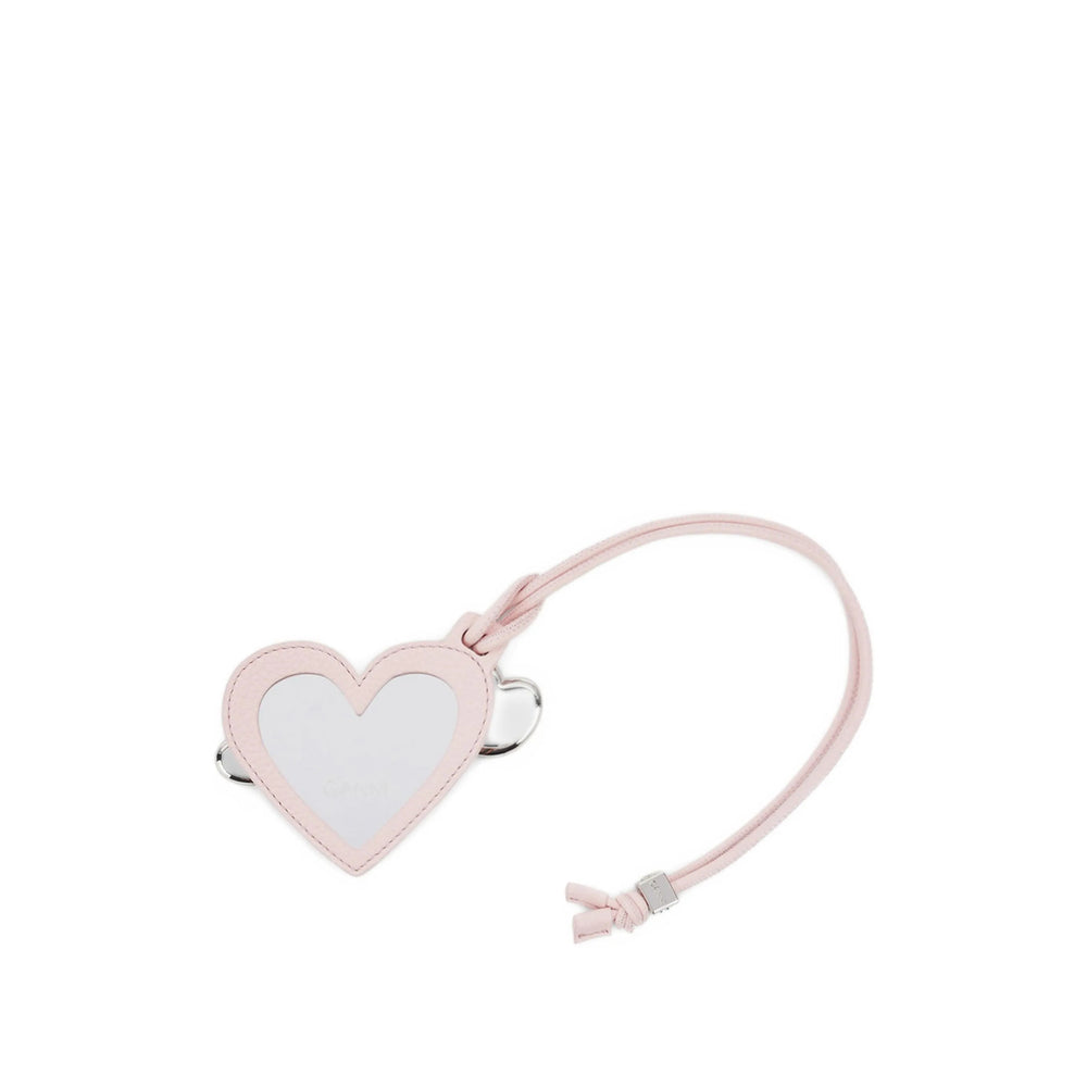 Ganni Pink Keyrings & Chains Women GANNI