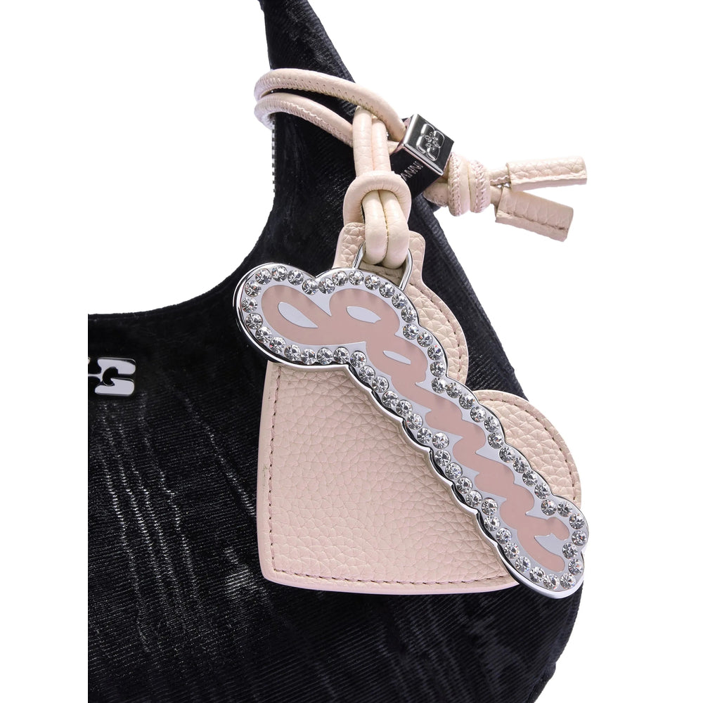 Ganni Pink Keyrings & Chains Women GANNI