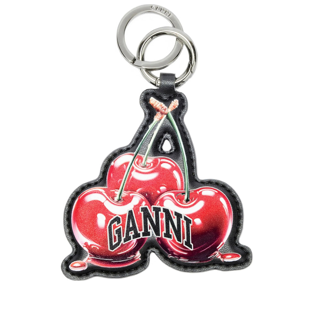 Ganni Black Keyrings & Chains Women GANNI