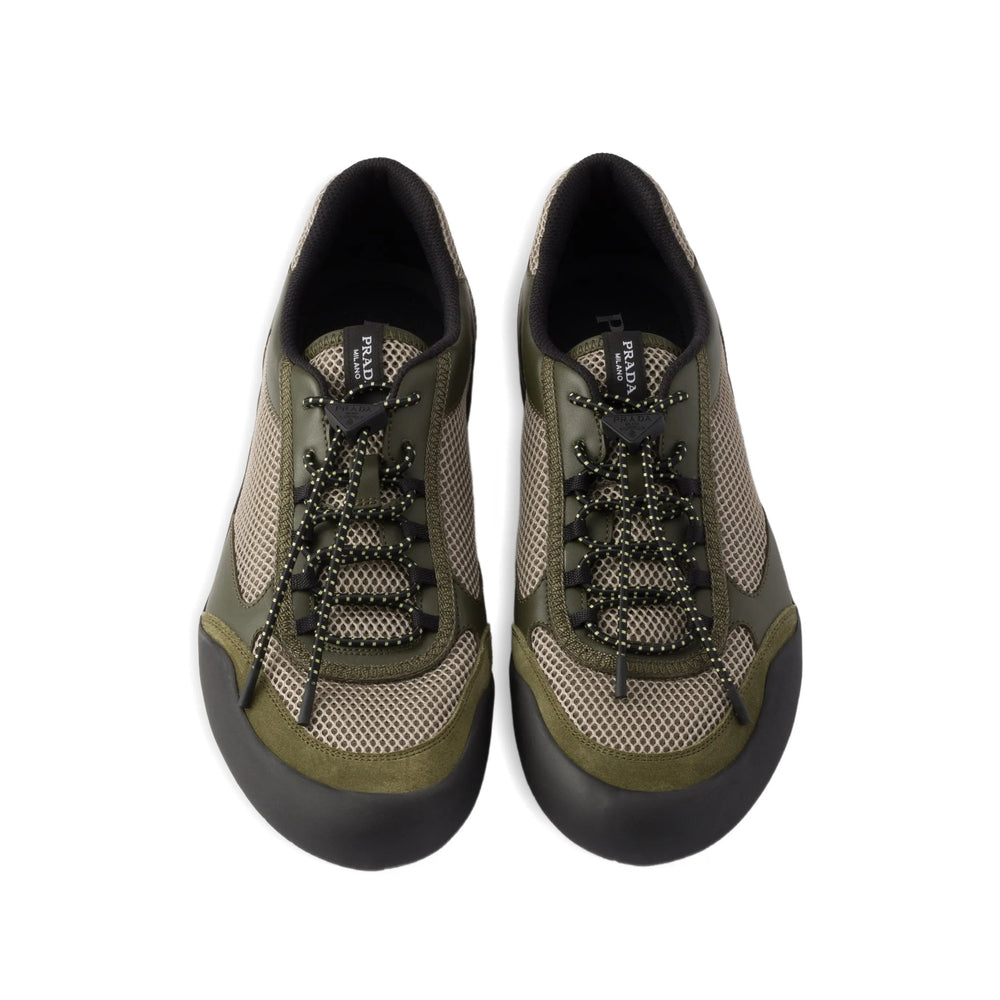 Prada Green Trainers - Low-Tops Men PRADA