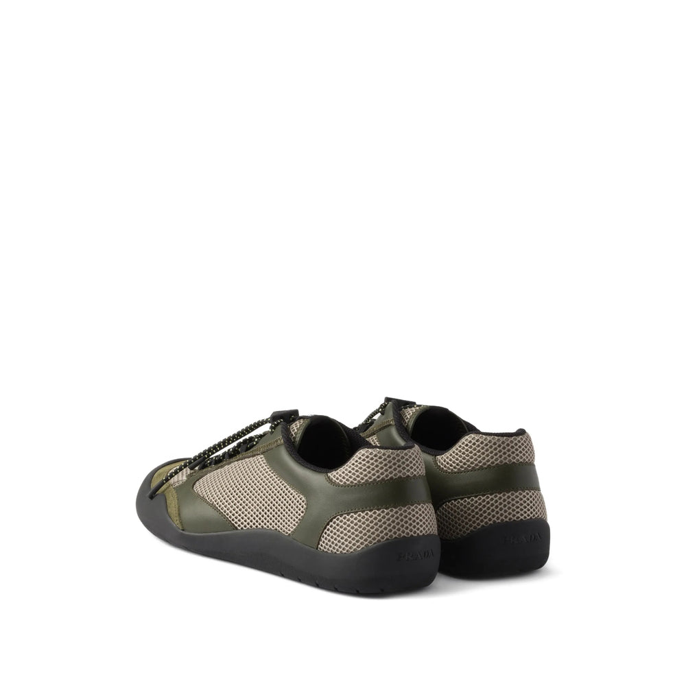Prada Green Trainers - Low-Tops Men PRADA