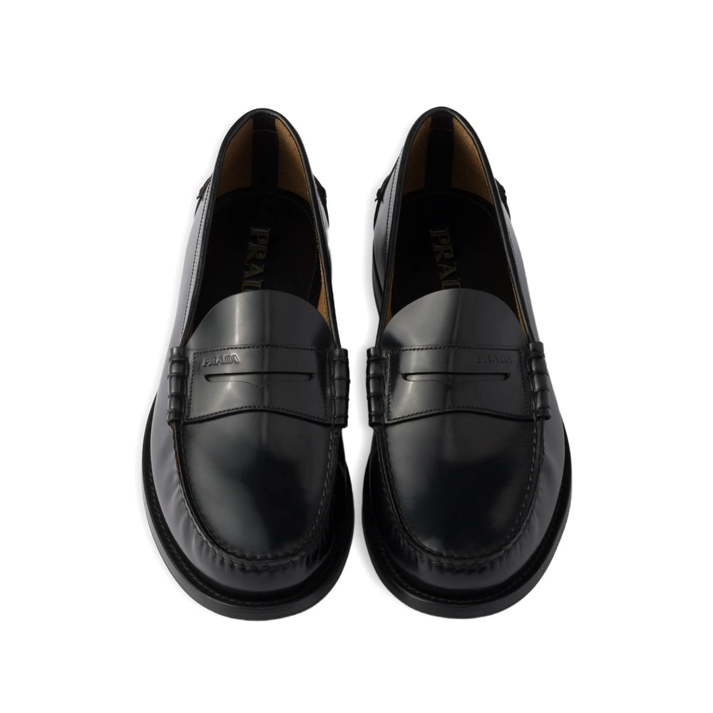 Prada Black Loafers Men PRADA