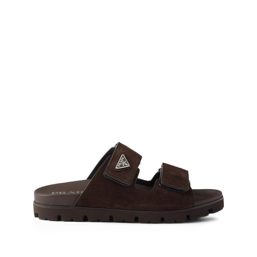 Prada Brown Sandals Men PRADA