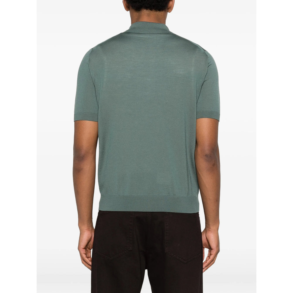 Prada Green Polo Shirts Men PRADA