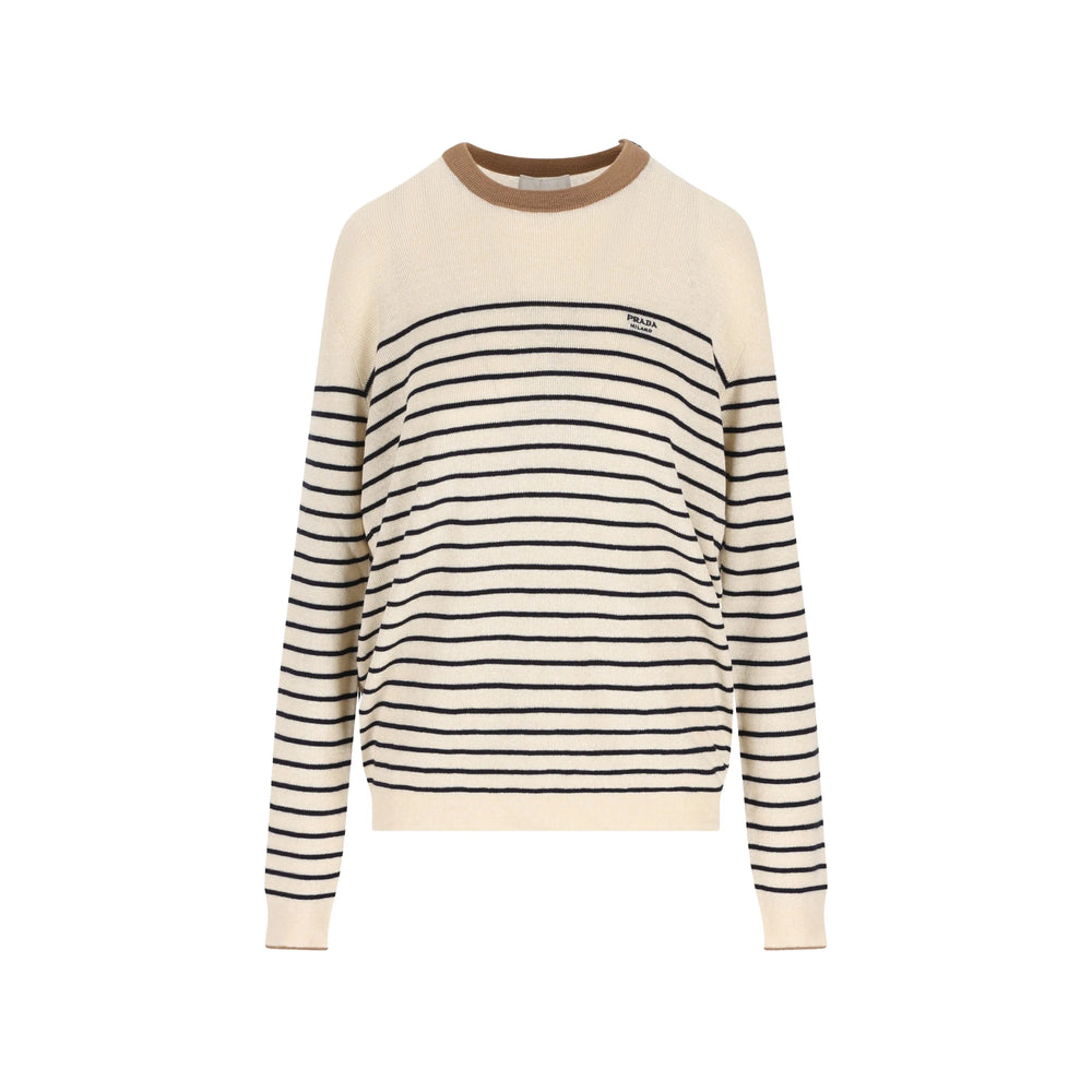 Prada Neutrals Sweaters & Knitwear - Jumpers Men PRADA