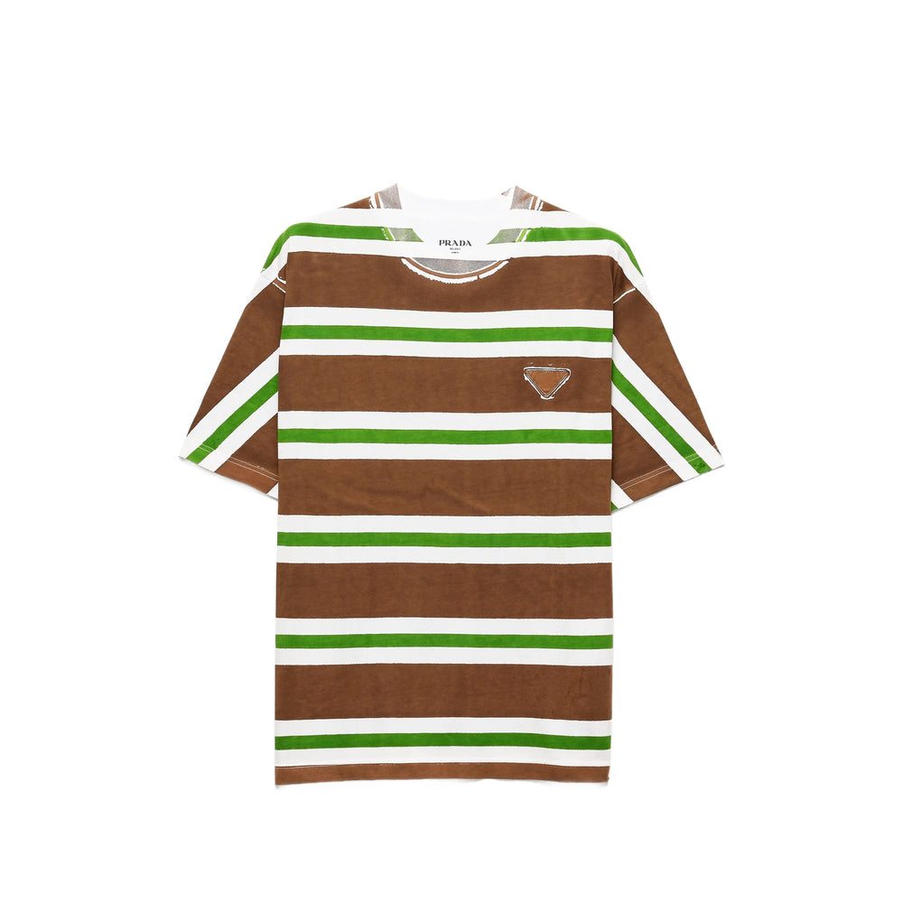 Prada Brown T-Shirts & Vests - T-Shirts Men PRADA