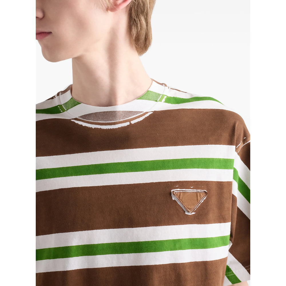 Prada Brown T-Shirts & Vests - T-Shirts Men PRADA