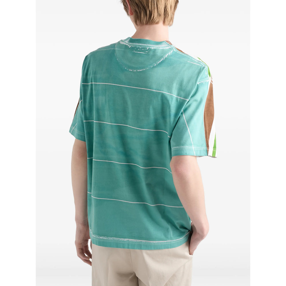 Prada Brown T-Shirts & Vests - T-Shirts Men PRADA