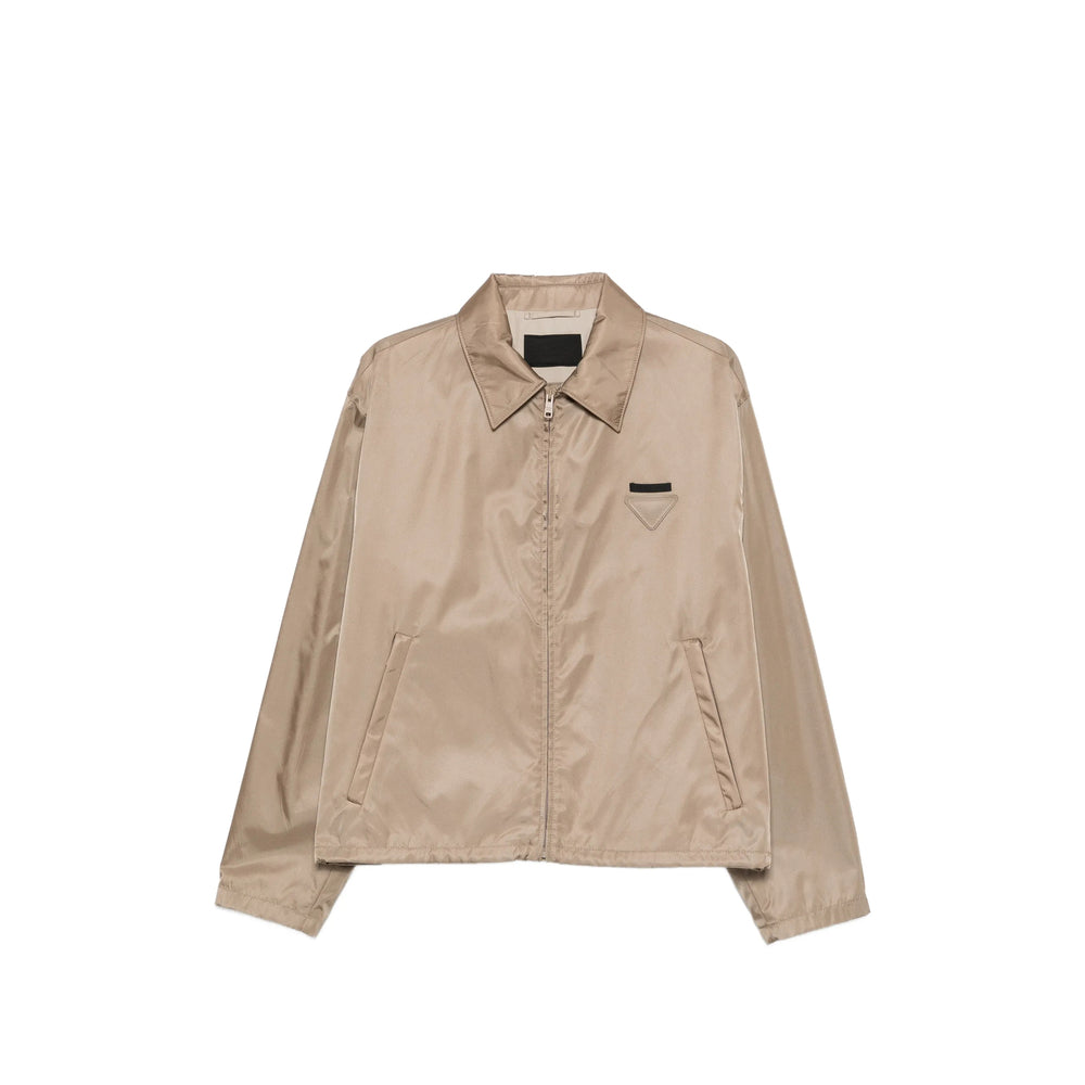 Prada Neutrals Jackets - Lightweight Jackets Men PRADA