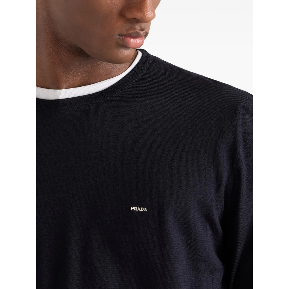 Prada Blue Sweaters & Knitwear - Jumpers Men PRADA