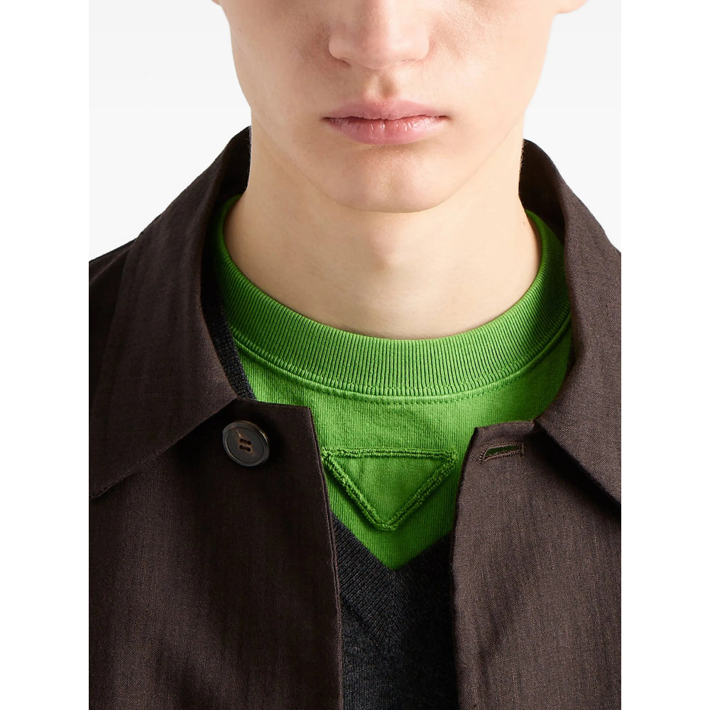 Prada Green T-Shirts & Vests - T-Shirts Men PRADA