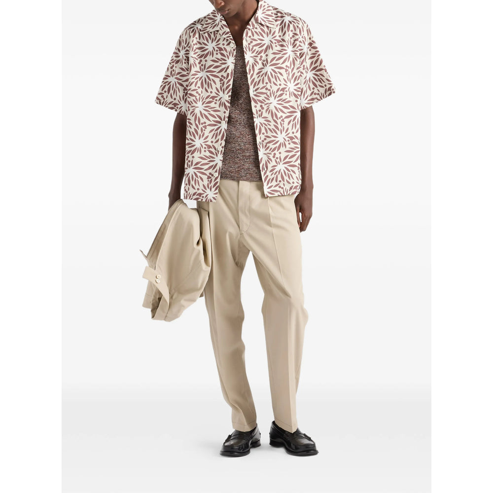 Prada Neutrals Shirts Men PRADA