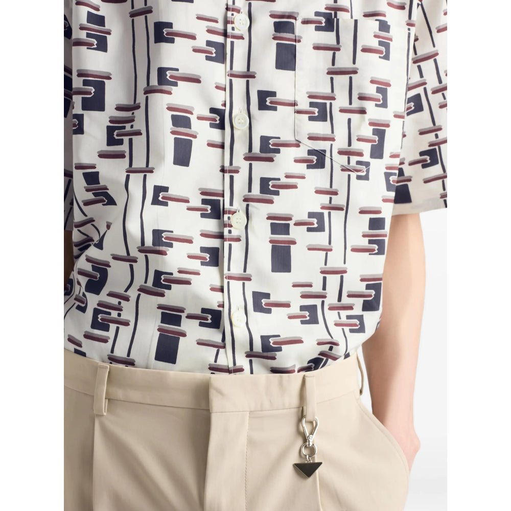 Prada Neutrals Shirts Men PRADA