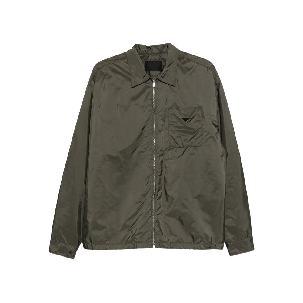 Prada Green Jackets - Shirt Jackets Men PRADA