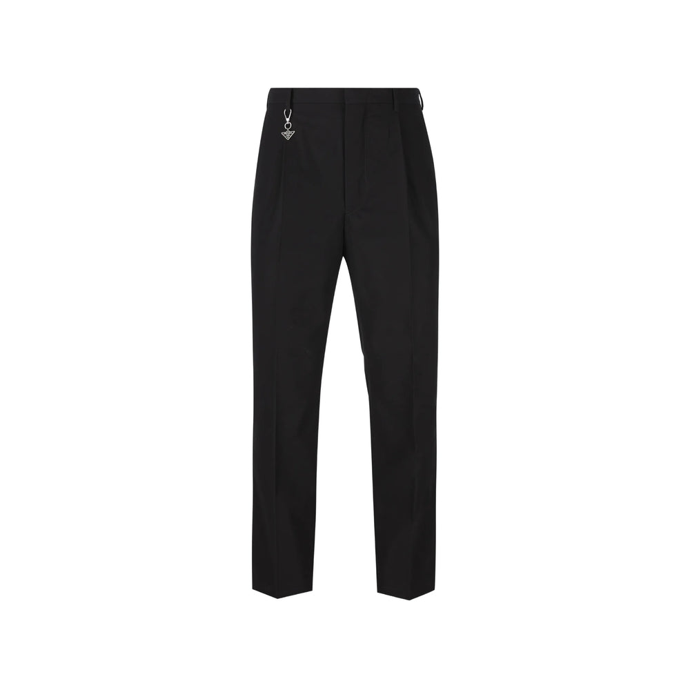 Prada Black Trousers - Chinos Men PRADA