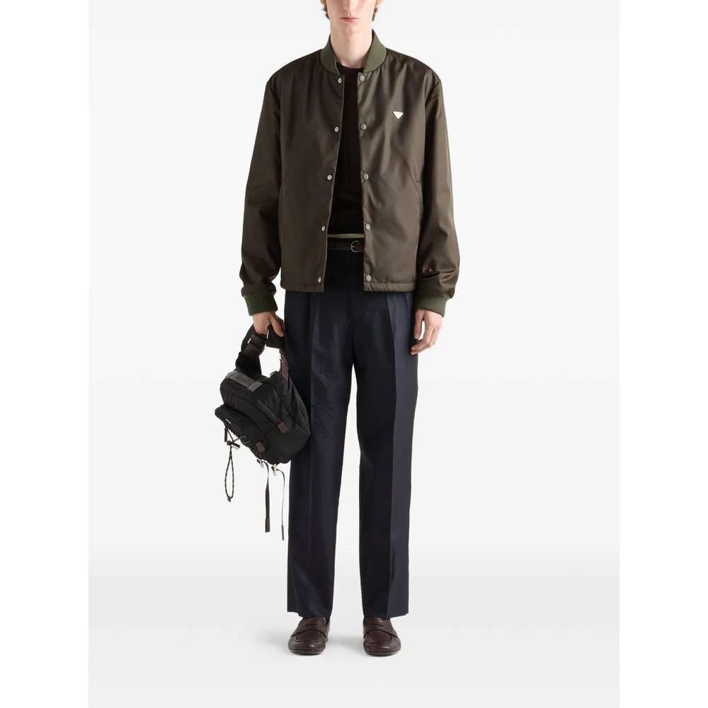 Prada Green Jackets - Bomber Jackets Men PRADA