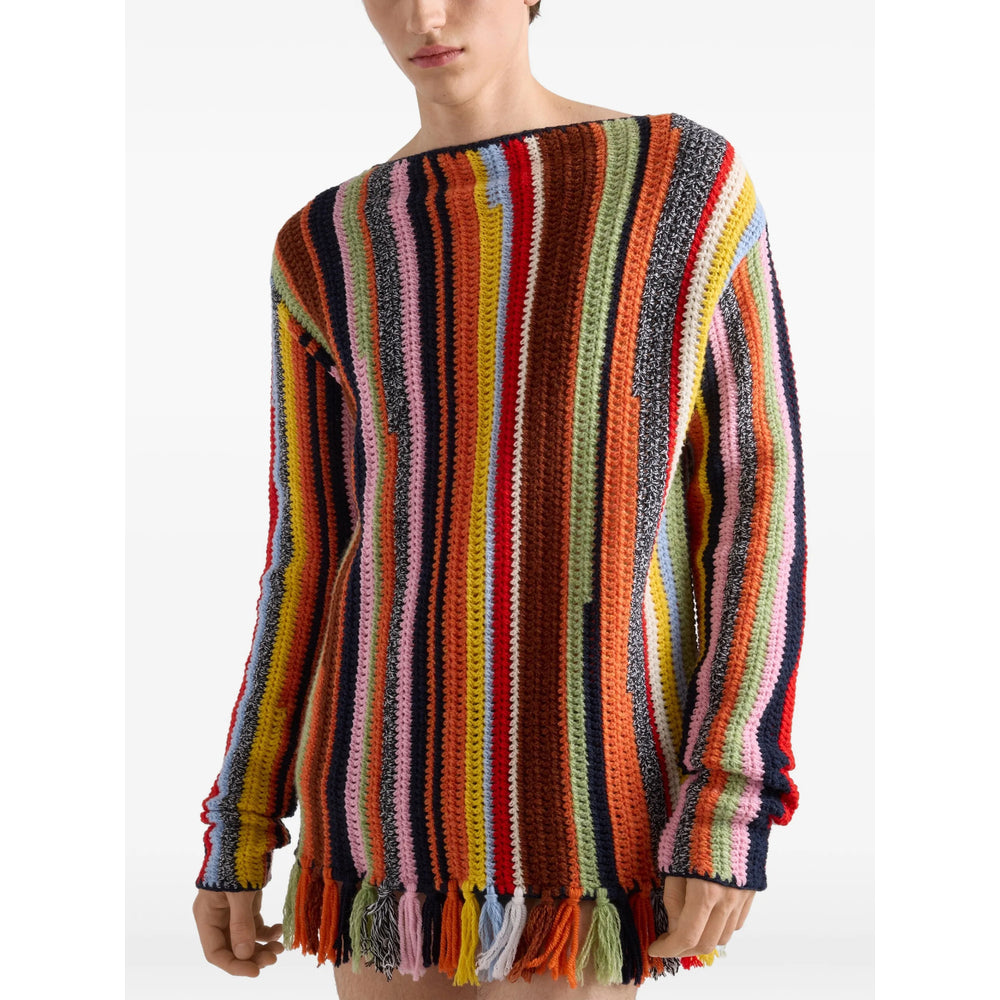 Prada Orange Sweaters & Knitwear - Jumpers Men PRADA