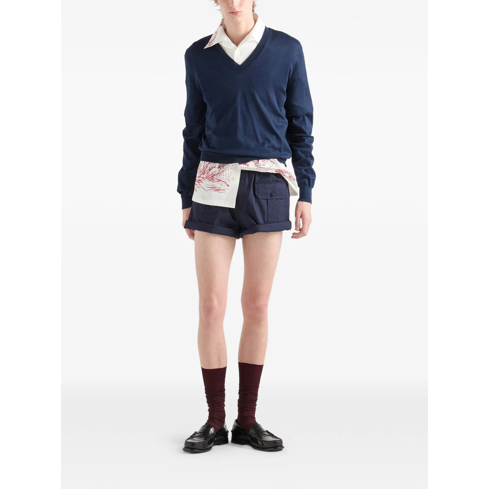 Prada Blue Sweaters & Knitwear - Jumpers Men PRADA