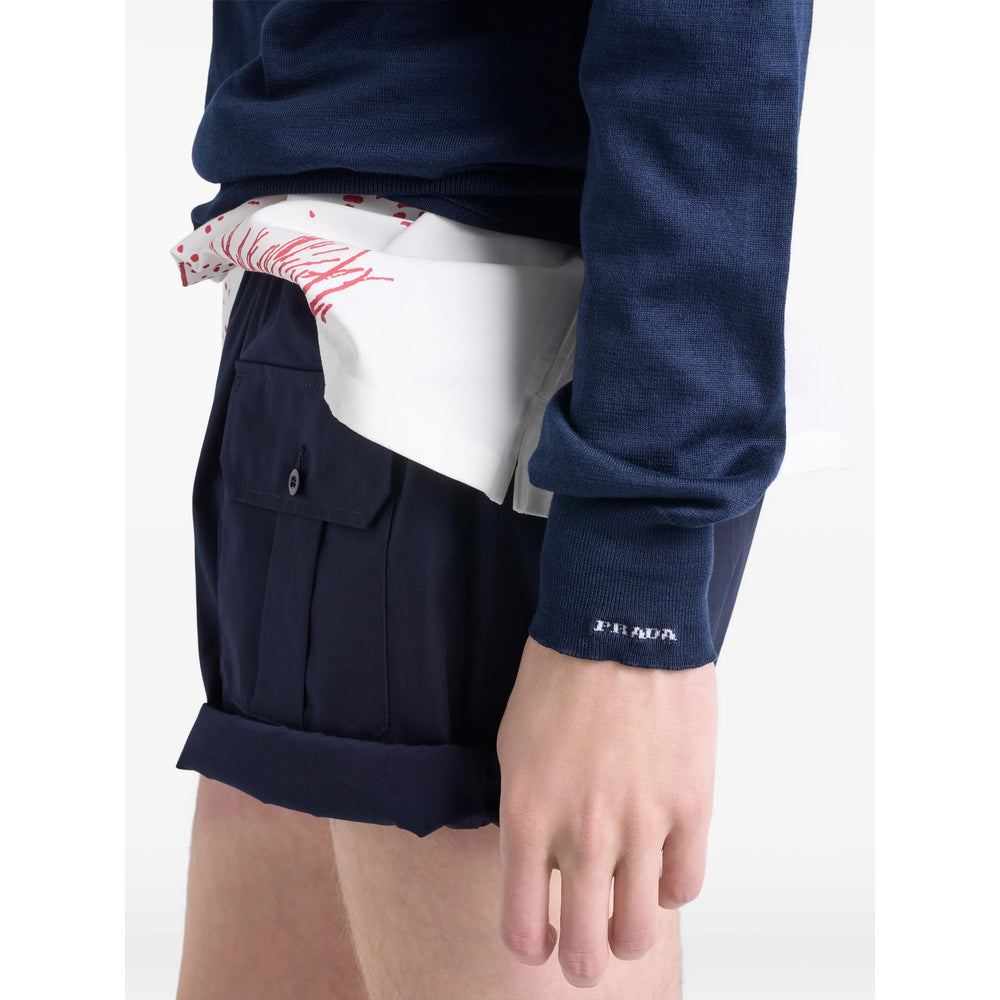 Prada Blue Sweaters & Knitwear - Jumpers Men PRADA