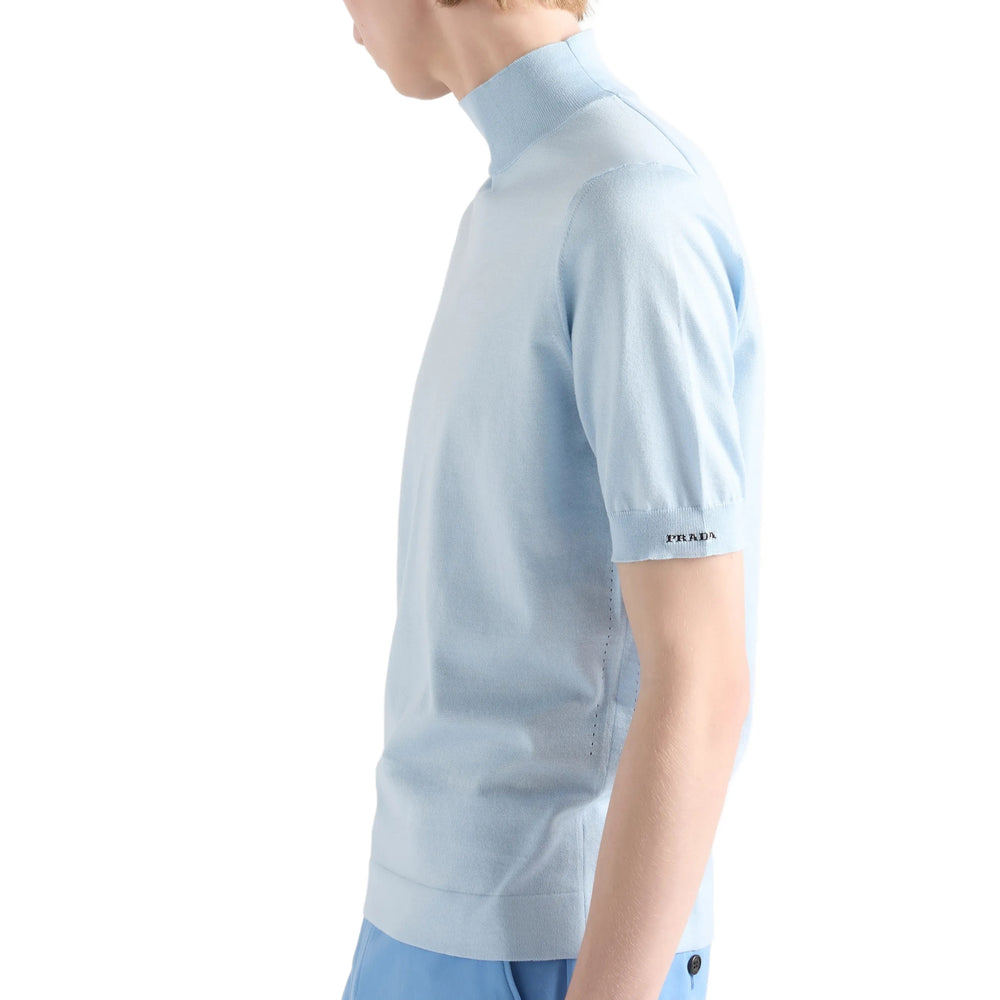 Prada Blue T-Shirts & Vests - T-Shirts Men PRADA