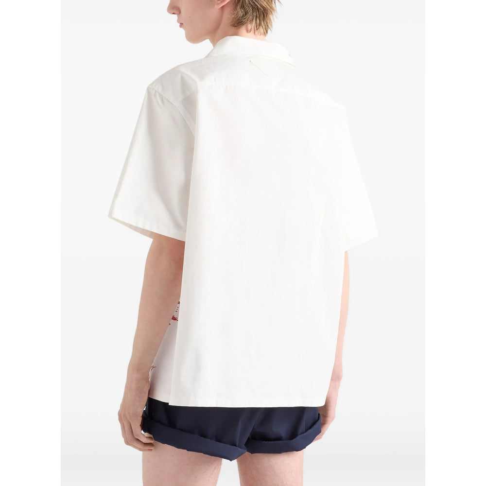 Prada White Shirts Men PRADA