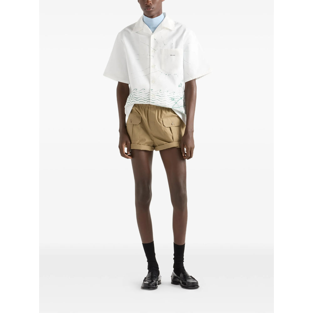 Prada White Shirts Men PRADA