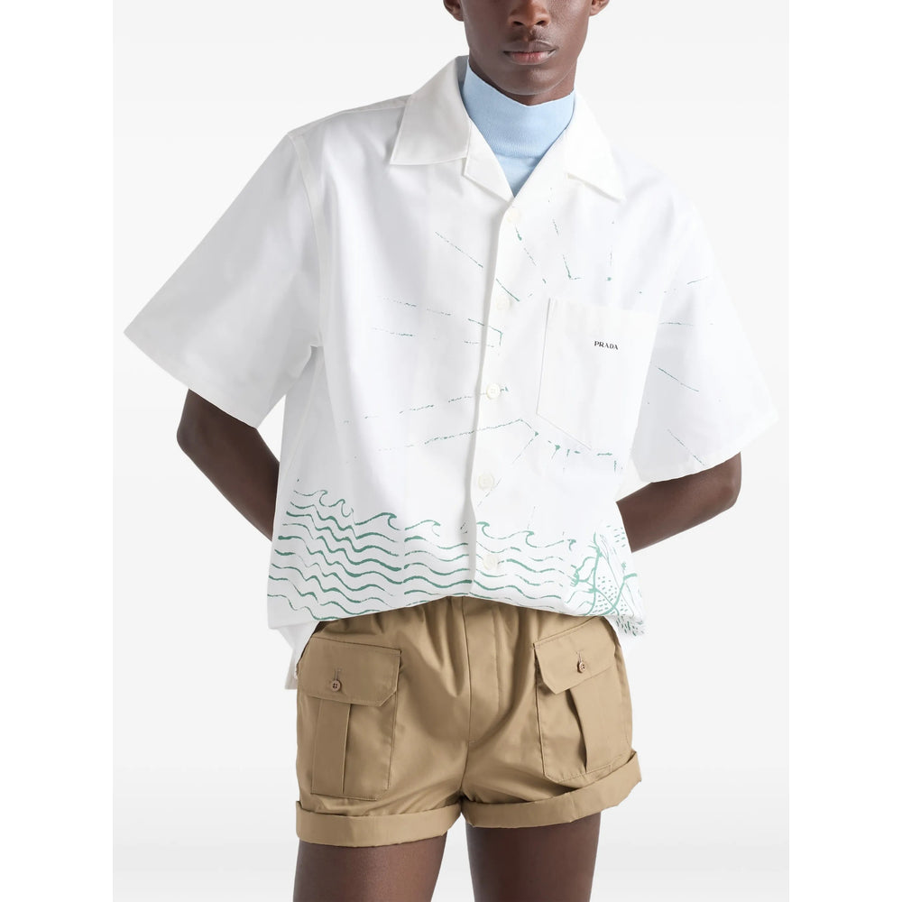 Prada White Shirts Men PRADA