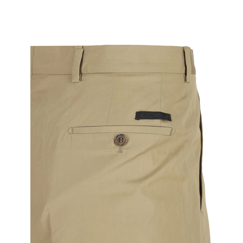 Prada Neutrals Trousers - Regular & Straight-Leg Trousers Men PRADA