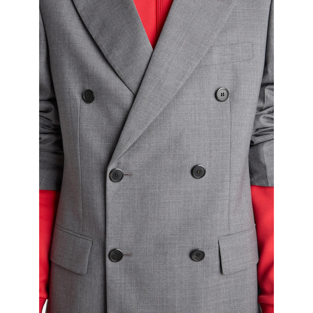Prada Grey Jackets - Blazers Men PRADA