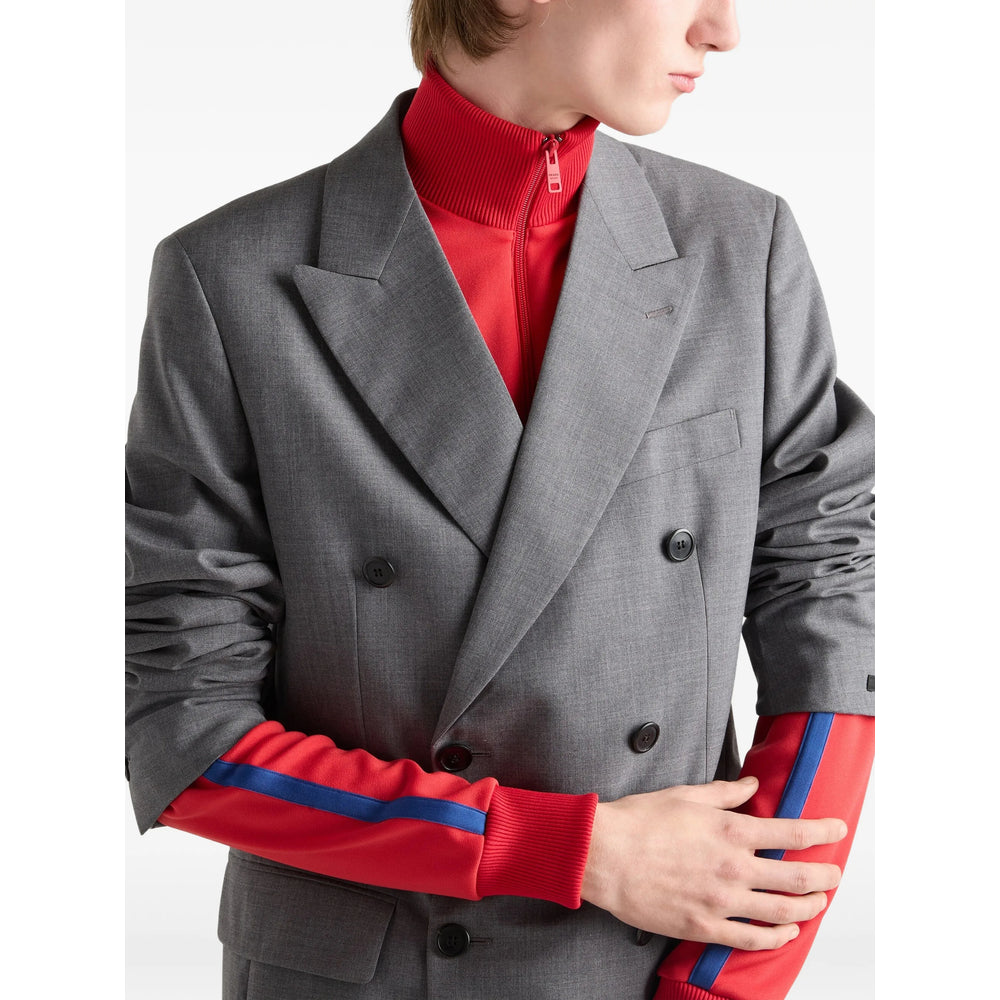 Prada Grey Jackets - Blazers Men PRADA
