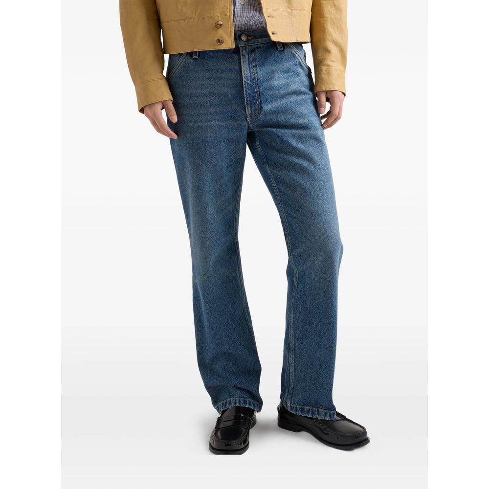 Prada Blue Denim - Regular & Straight-Leg Jeans Men PRADA