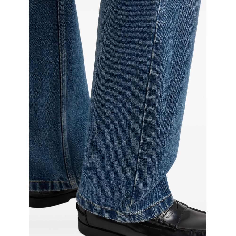 Prada Blue Denim - Regular & Straight-Leg Jeans Men PRADA