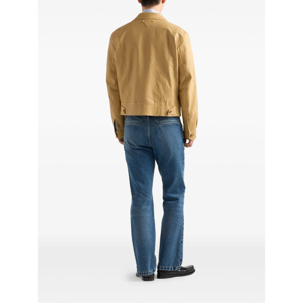 Prada Blue Denim - Regular & Straight-Leg Jeans Men PRADA