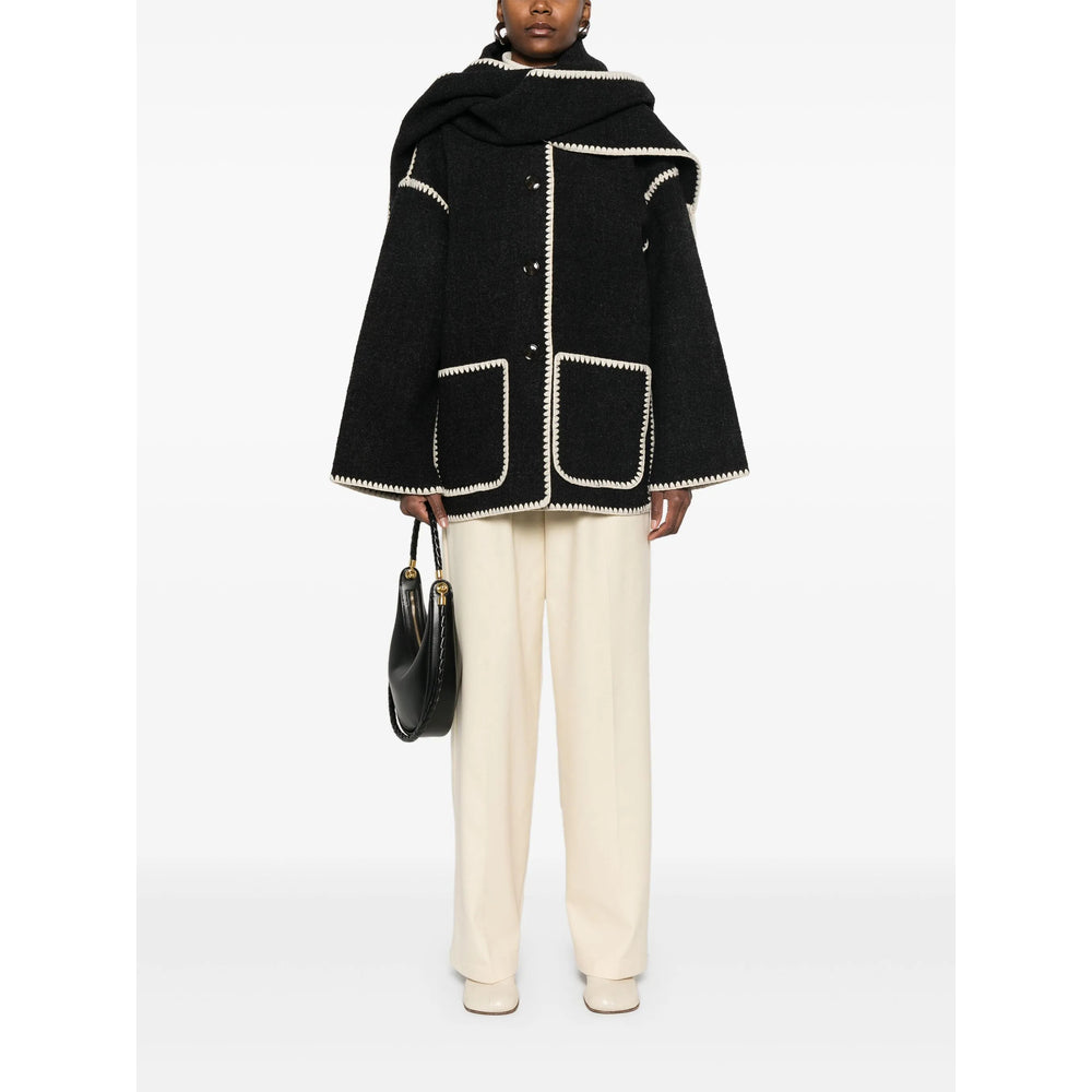 Toteme Black Jackets - Oversized Jackets Women TOTEME